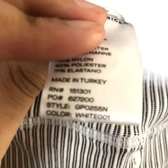 Good American XL Seamless Core Power Ribbed White Leggings - Picture 5 of 6